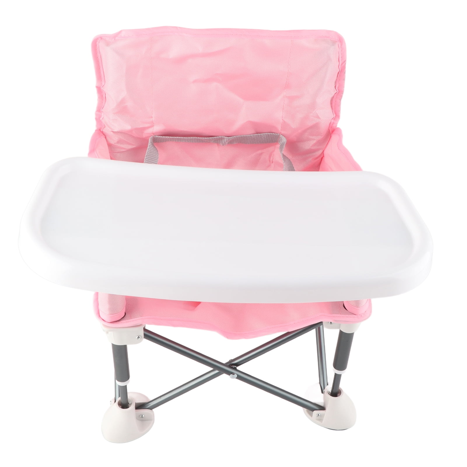 Portable Baby Seat, Folding Baby Travel Seat With Removable Tray