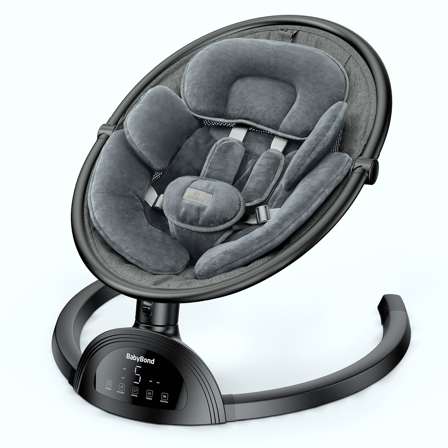 Walmart Portable Baby Swing, 5 Speeds, Remote Control, Unisex, Black, Newborn & Up - Walmart.com Walmart Portable Baby Swing, 5 Speeds, Remote Control, Unisex, Black, Newborn & Up - Walmart.com