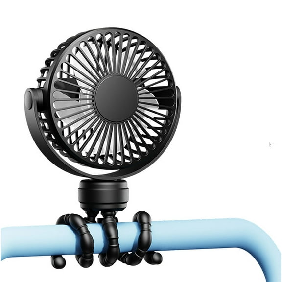 Portable Baby & Travel Stroller Fan with Flexible Octopus Tripod and Quiet Operation