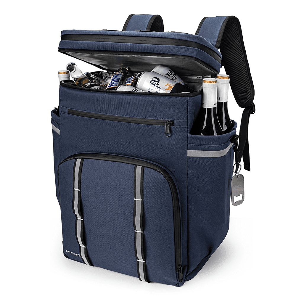 Ruhiku GW Backpack Cooler Insulated Leak Proof, 20L Cooler Backpack Lunch Cooler Bag Lightweight Soft Backpack Man Women Picnic Beach Work Trip Therma