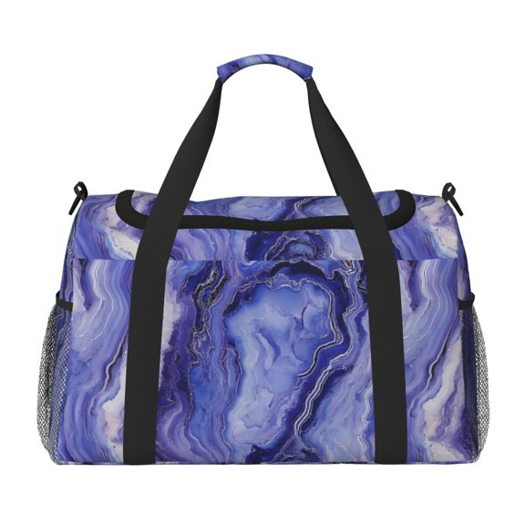 Portable Backpack Travel Bag Computer Business Travel Bag 11.815.4 Inches Waterproof Type Suitable For Outdoor Hiking And Office Use Blueviolet Marble_3