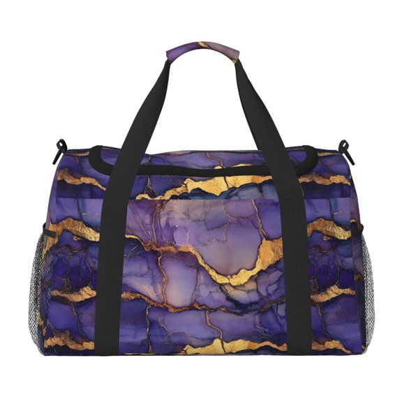 Portable Backpack Travel Bag Computer Business Travel Bag 11.815.4 Inches Waterproof Type Suitable For Outdoor Hiking And Office Use Purple Red Marble