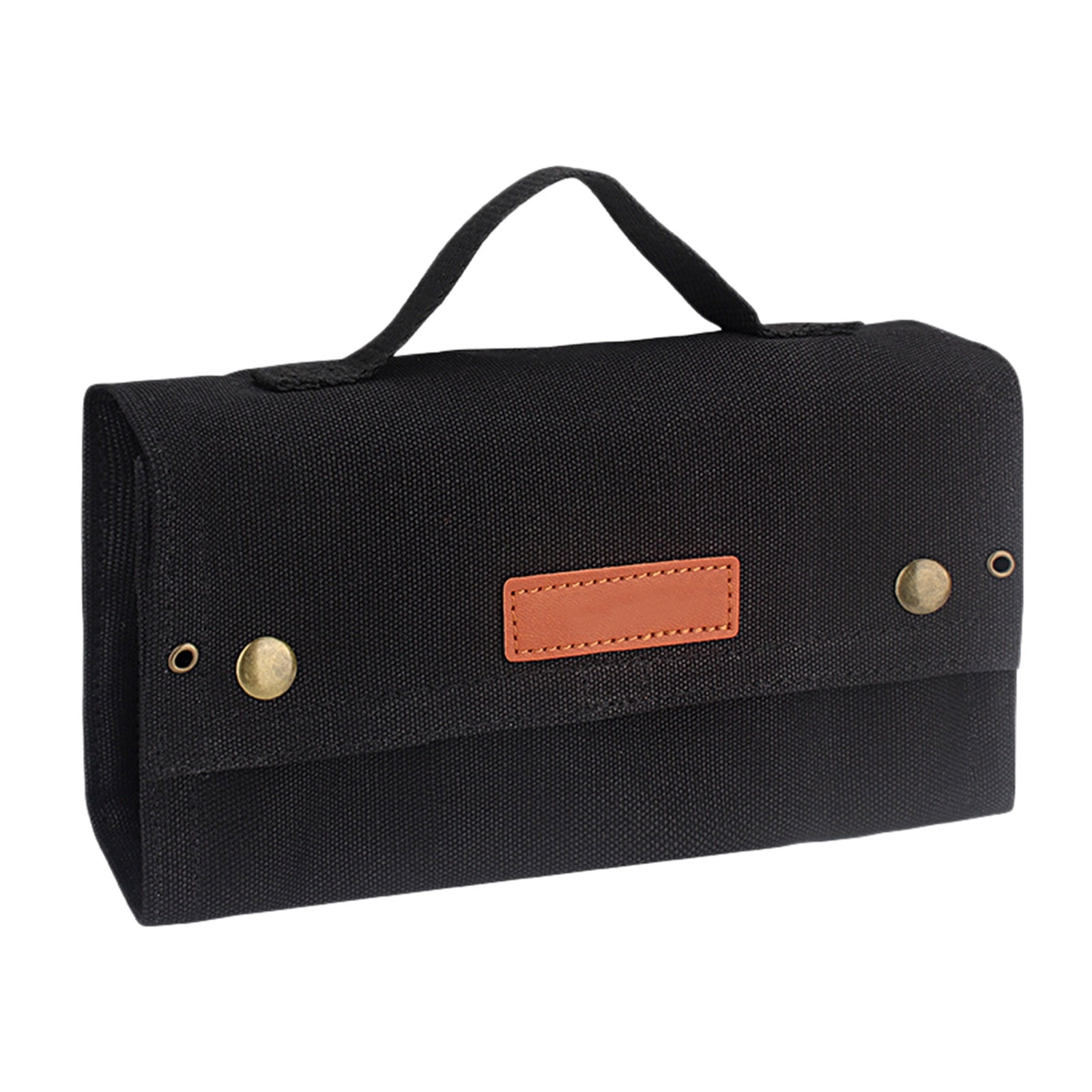 Portable Bag Portable Canvas Seasoning Storage Bag Seasoning Bottle