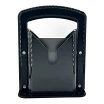 Portable Bagel Slicer & Bread Cutter | Guillotine-Style Toaster Tool | Even Slices Every Time | White & Red | 22.5x17.5x9.5cm | Plastic Stainless Steel | 1-Pack