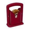 thumbnail image 1 of Portable Bagel Slicer, Plastic Bagel Cutter, Removable Toaster Bread Slicer, for Bagels, Bread Loaves, and English Muffins, Red, by FAJHHA, 1 of 8