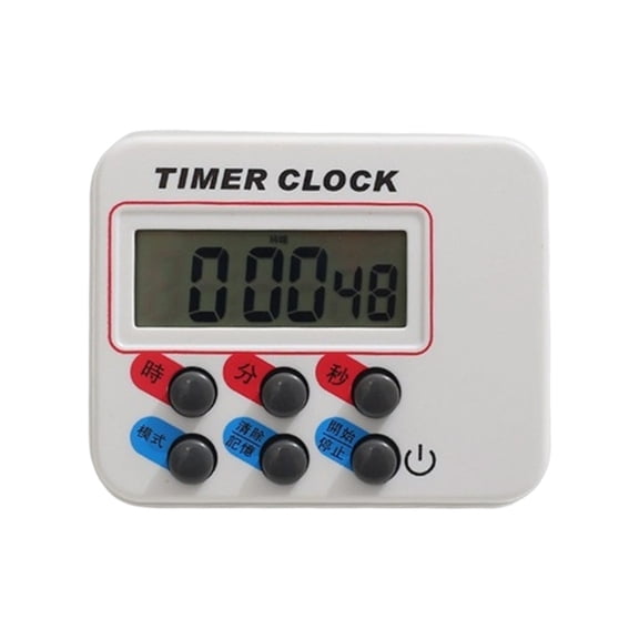 Portable Baking Timer With Large Digits Quiet Operations Digital Count Down Timer For Kitchen And Study Use