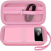 Portable Bank Charger Case for OHOVIV for SABANI for Charmast for Miday for RONEGN for IAPOS Fast Charging Battery Pink