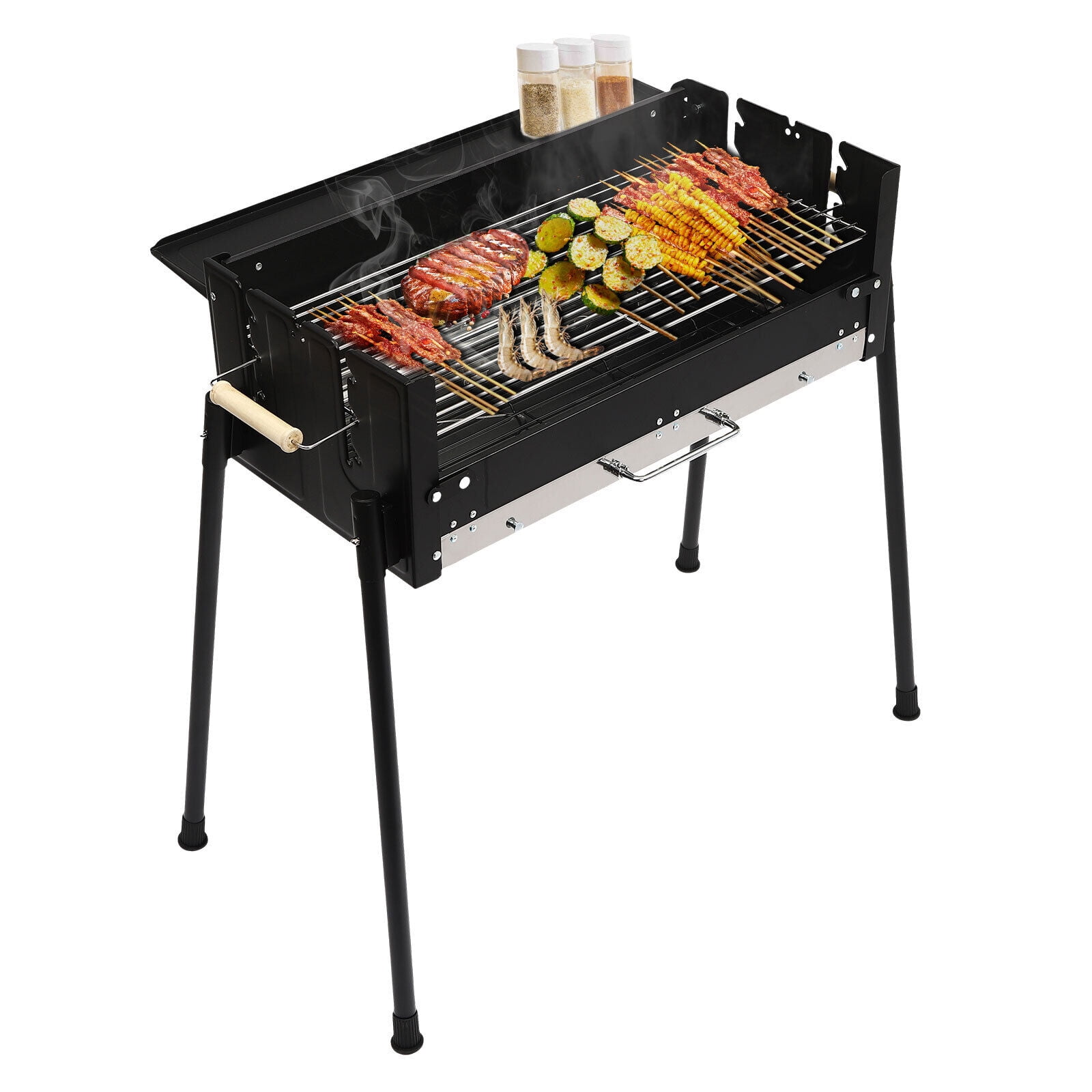 BANLICALI Barbecue Grill Home Charcoal Stainless Steel Grill