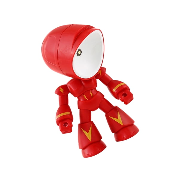 Portable Base Robot Night Lamp with Automatic Brightness Control for Bedside