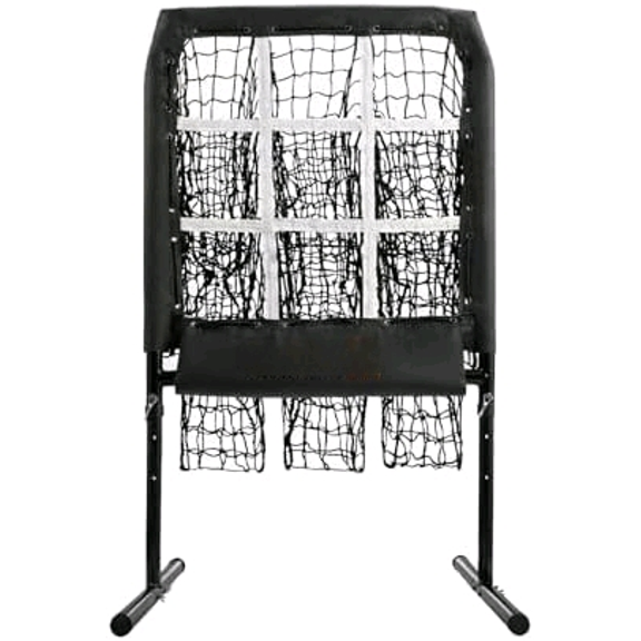 Portable Baseball Pitching Net 9Hole Strike Zone Target for Pitching Drills, Softball Practice & Backyard Training$$Sport & Recreation Other