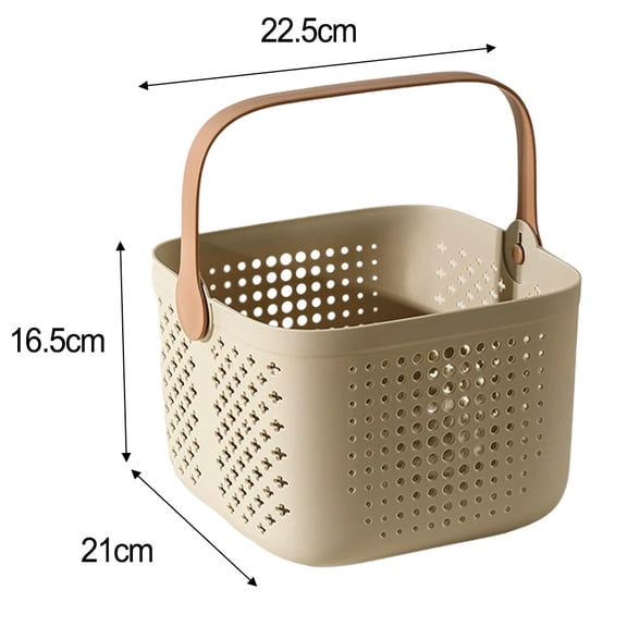 Portable Basket,Cleaning Organizer Storage Tote With Handle