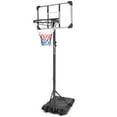 thumbnail image 1 of Portable Basketball Goal System With Stable Base And Wheels, Use For Indoor Outdoor Teenagers Youth Height Adjustable 5.6 To 7ft Basketball Hoop 28 Inch Backboard, 1 of 8