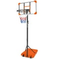 Portable Basketball Goal System with Stable Base and Wheels, use for