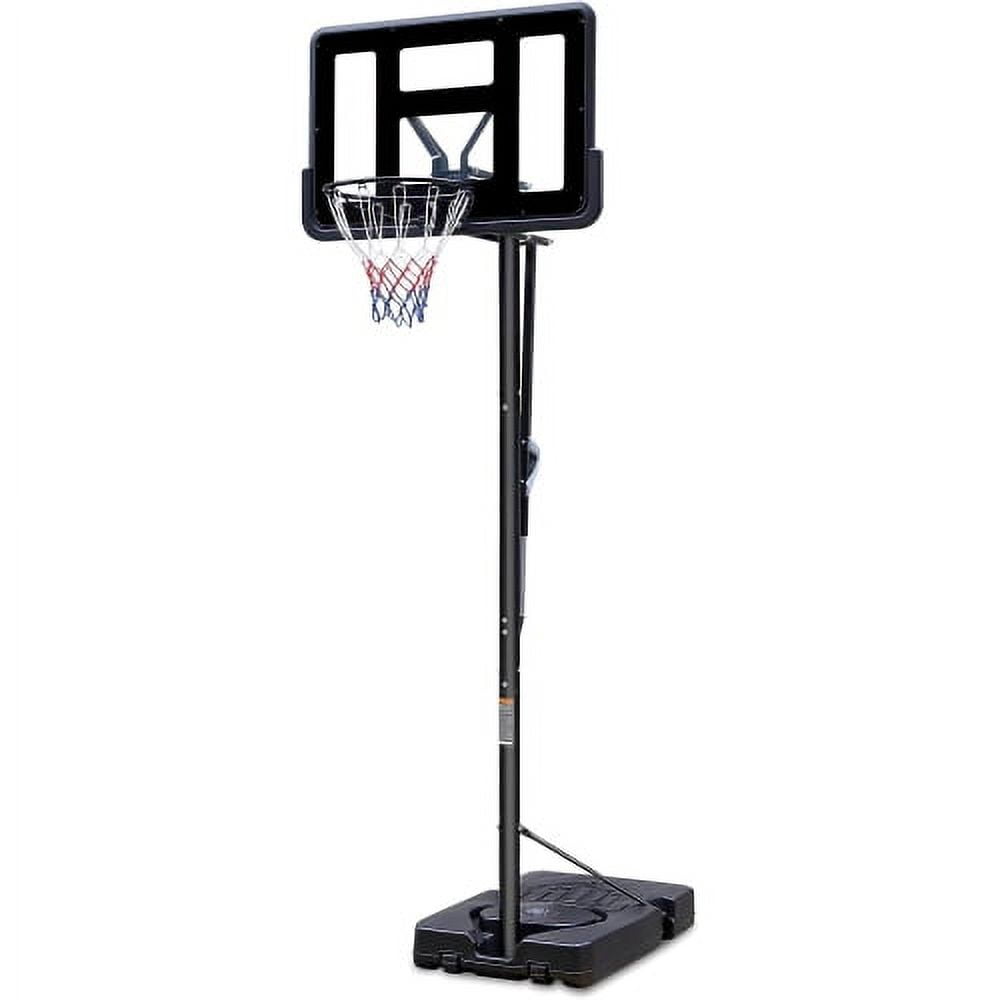 Portable Basketball Hoop 7.5ft 10ft, Height Adjustable Basketball
