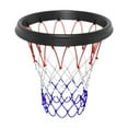 thumbnail image 1 of Portable Basketball Hoop Net Replacement, All-weather Netball Hoop Nets, for Basketball Goal Hoop Rim Cylinder, Anti Whip Universal Basketball Netting, Fit Standard Size Rims, 1 of 7