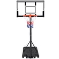 thumbnail image 1 of Portable Basketball Hoop Outdoor, SEGMART 4.9Ft-10Ft Height Adjustable Swimming Pool Basketball Hoop Goal System with PE Backboard for Kids Youth Adults Play in Backyard/Courts/Indoor, 1 of 10