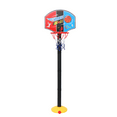 Portable Basketball Set with Net Backboard Ball Outdoor Game Set