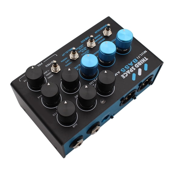 Portable Bass Tone Shapers Effect Unit Offering Simple Interfaces and Universal Connectivities Option