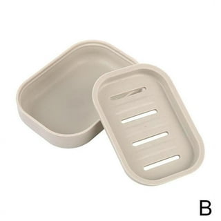 Equate Solid Color Plastic Soap Dish & Holders, Various Colors