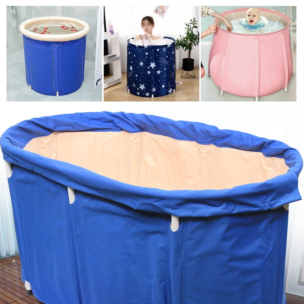 Portable Bathtub for Adults Bathroom SPA Tub Household PVC Folding