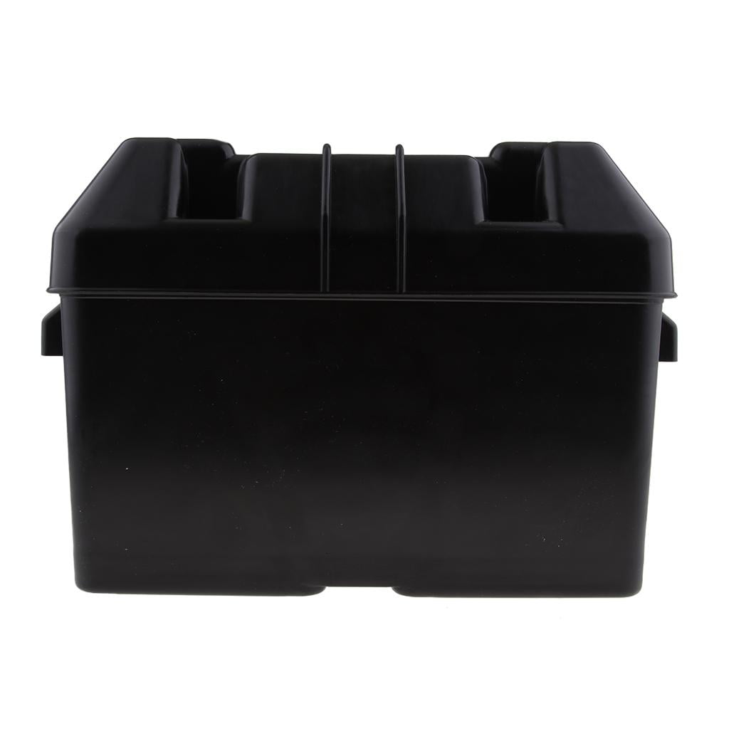 Portable Battery Box Storage Case for RV, Automotive, and Marine Batteries (13.4