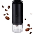 thumbnail image 1 of Portable Battery Powered Burr Coffee Grinder with 38 Adjustable Settings, Rechargeable Coffee Bean Grinder with LED Display, Cordless Coffee Mill for Travel, Camping, Office, Espresso, Pour Over, etc, 1 of 10