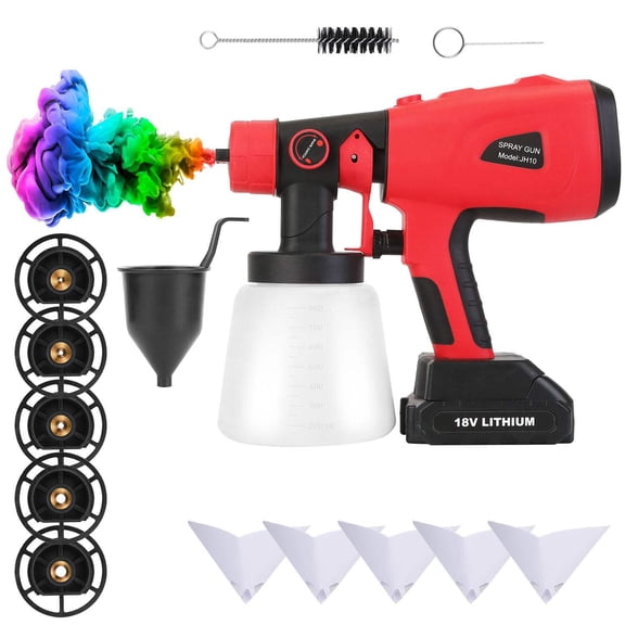 Cordless HVLP Paint Spray Gun