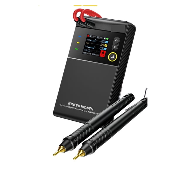 Portable Battery Spot Welder 0.25mm 5000mah Double Pulse Mini Spot Welding Machine, 18650 Battery Pack Welding Tool ,Easy to Use