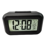 Portable BatteryOperated Alarm Clock with Snooze and Night Light Lot P6