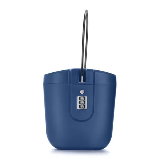 Portable Beach Bucket Password Box Mini Phone Wallet Safe Storage Boxes Outdoors Portable Handle ,Multiple Options Available