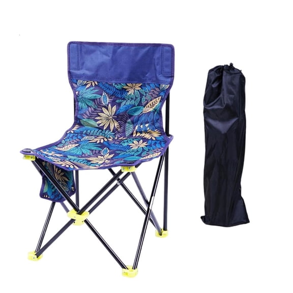 Portable Beach Chair Folding Camping Stool Portable Seats Fishing Chair for Camping Fishing Hikings Gardening Enduring