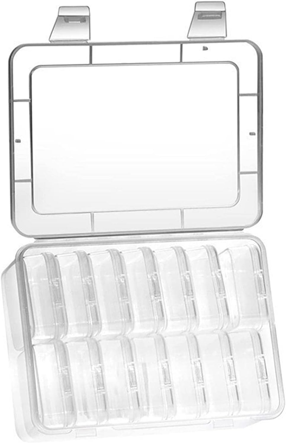 Portable Bead Containers with Lids, Bead Organizer Box Plasticc, Small