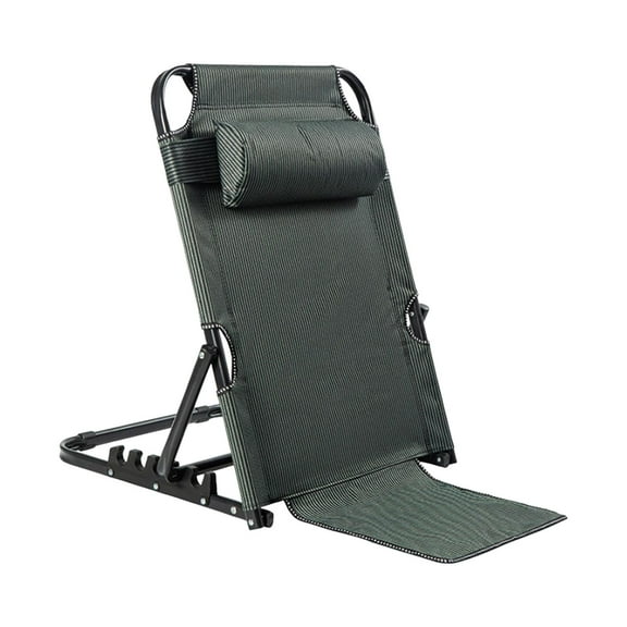 Portable Bed Backrest Sit On Bed Foldable Adjustable Multi Function Back Rest Floor Chair Support Bed Chair For Exercise Reading Adult large 7 Gears