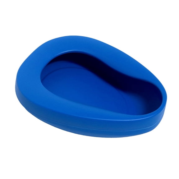 Portable Bedpan for Elderly Females Heavy Duty Bed Pans Thick Large Bedpans for Bedridden Patient Hospital Home Bed Pan