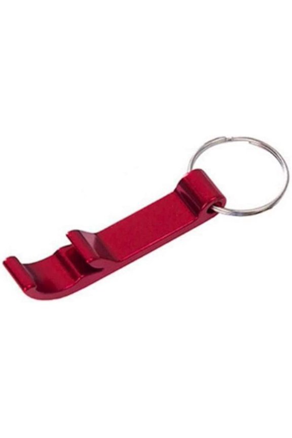 Portable Beer Bottle Opener Keychain Aluminum Beer Bottle Opener Kitchen Bar Accessories (C)