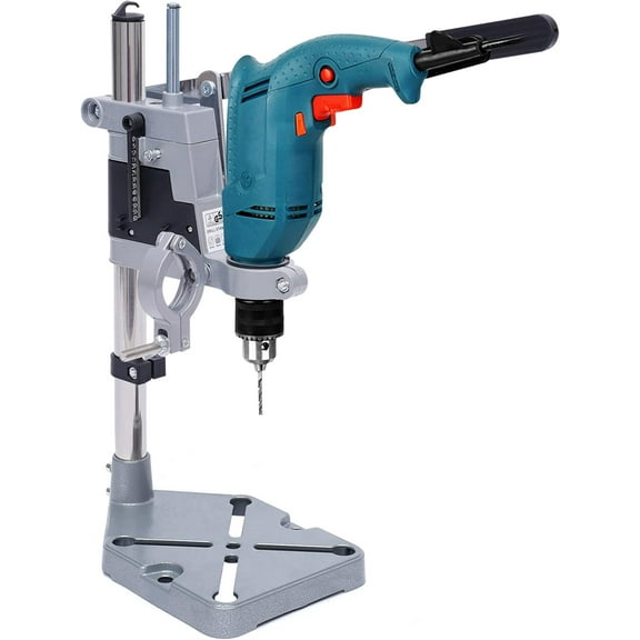 Portable Bench Clamp Drill Press Stand,Adjustable Drilling Pedestal Holder Tool,Floor Drill Press Stand Table for Drill Workbench Repair Tool Clamp for Drilling Collet,drill Press Table,Repair Tool