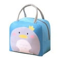 thumbnail image 1 of Portable Bento Bag, Insulated Lunch Box Bag for Students, Thermal Food Carrier with Rice Compartment for Work School, 1 of 2