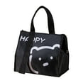 thumbnail image 1 of Portable Bento Bag, Insulated Lunch Box Bag for Students, Thermal Food Carrier with Rice Compartment for Work School, 1 of 2