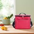 thumbnail image 1 of Portable Bento Lunch Bag Insulated Tote With Thick Thermal Lining Large Capacity Food Storage Carrier For Office Workers Daily Commute Picnic Travel And Outdoor Use, 1 of 2