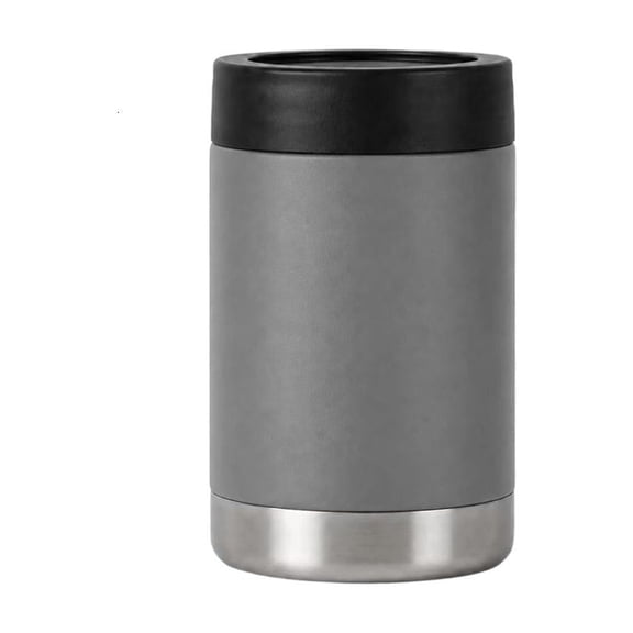 Portable Beverage Can Sleeve 12 Oz with Insulated Stainless Steel Lining, Standard Drink Holder for Casual Outdoor Use by ZAXLVG