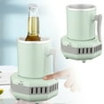 thumbnail image 1 of Portable Beverage Chiller - Rapid Countertop Drink Cooler for Home, Bar & Travel - 2-6°C in 5 Mins - Energy Efficient - Compact Drink Fridge (Color as Shown), 1 of 7