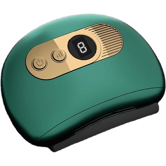 Portable Bianstone Electric Scraping Board Facial Hot Compress Beauty Instrument Home Health Back Clear Meridian Massager + 3 Bottles of Essential Oil