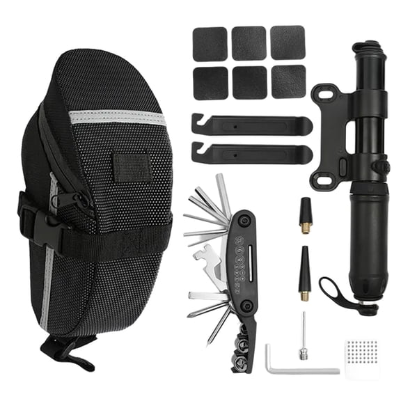 Portable Bicycles Repairs Tool Set with Storage Bag Cycling Equipment