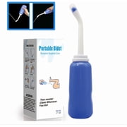 Portable Bidet Bottle for Travel Personal Hygiene Care Manual Bidet 13in, Blue