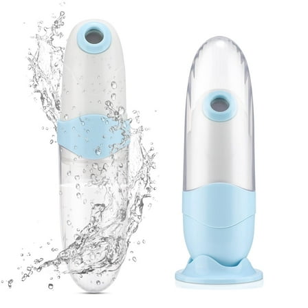 Portable Bidet for Travel - High Pressure Handheld, Rechargeable Electric Portable Bidet Sprayer for Toilet Options Peri Bottle for Women & Men Personal Hygiene Cleaning (Blue)