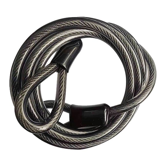Portable Bike Cable Rope Flexible Steel Cable with rings End Road Bike Rope universals Cable Easy to Use