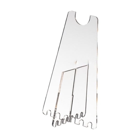 Portable Bike Holder Clear Acrylic Bicycles Holder Floor Stand Display Repair Rack Cycling Accessories Easy to Use