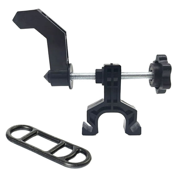 Portable Bike Wheel Truing Stand Tool with Detachable ABS and Metal Construction for Precise Rim Alignment Adjustments