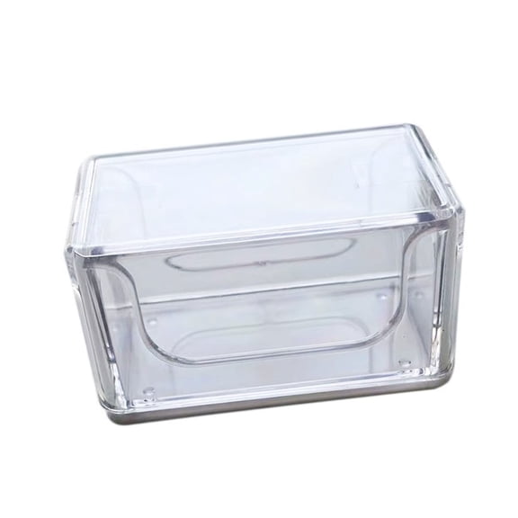Portable Billiard Chalk Storage Box Clear Chalk Protections Box Acrylic Billiard Chalk Powder Box Billiards Supplies