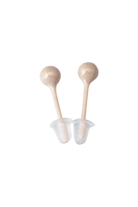 Portable Bioceramic Ear Studs for Active Lifestyles and Sleep Comfort Wear